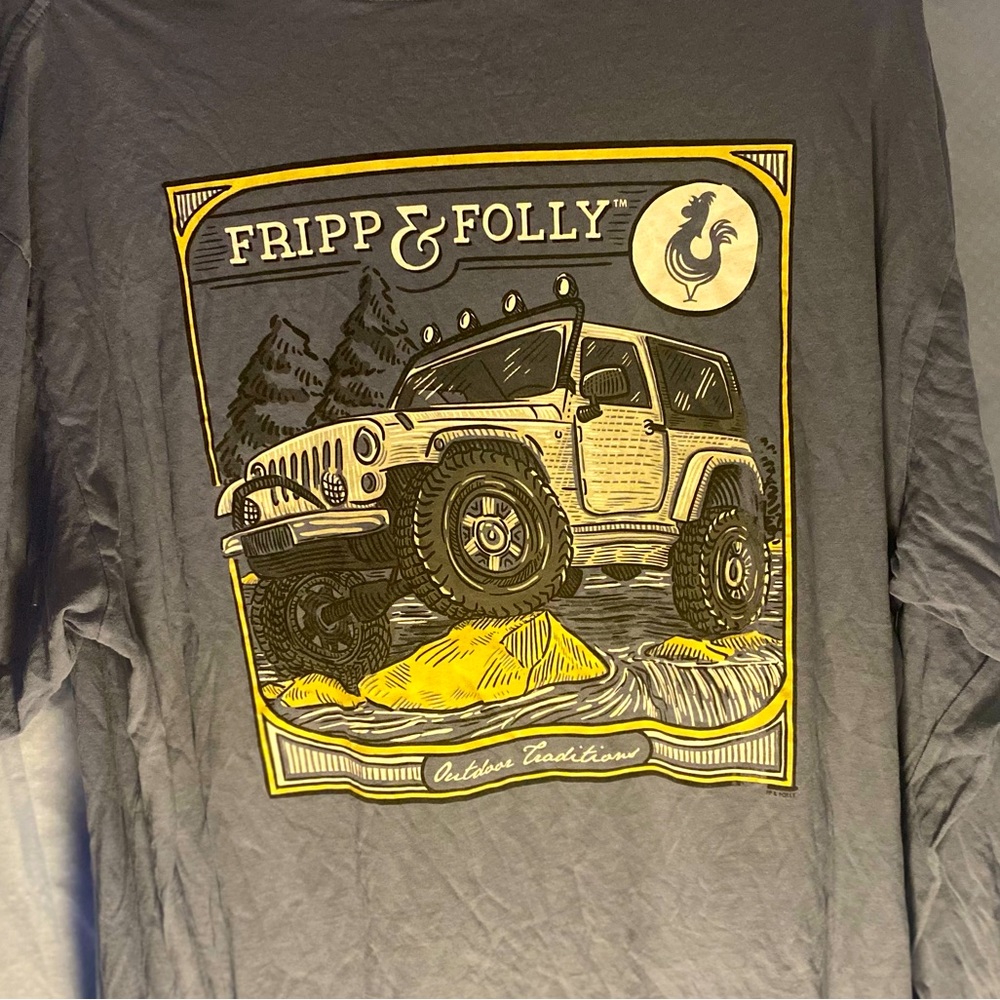Fripp and folly JEEP long sleeve t shirt